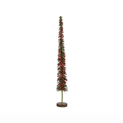 Decoratie boom groen h58xd6,5 cm House of Seasons - House of seasons Decoratie boom groen h58xd6,5 cm House of Seasons - House of seasons