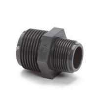 Aquaforte Verloopnippel Buitendraad 1x¾ inch - Duurzaam DRUK PVC, Weerbestendig voor Vijver-systemen - thumbnail