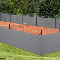 Balkon Privacy Scherm Antraciet afm. 1x10m - thumbnail