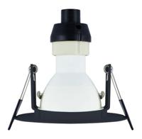 Lyora Zwarte inbouwspotEvoFire GU10 - rond - ILDLFR70D028 - thumbnail