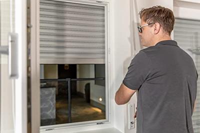 Muggennet Schellenberg Deuren en ramen Uitschuifbaar Antraciet Glasvezel 50 x 142 cm