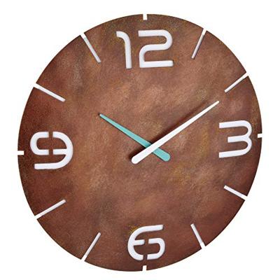 TFA Dostmann 60.3536.08 Wandklok Zendergestuurd 35 cm x 35 mm Roest