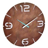 TFA Dostmann 60.3536.08 Wandklok Zendergestuurd 35 cm x 35 mm Roest - thumbnail