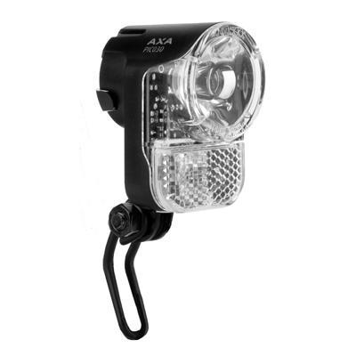 Axa Koplamp pico 30 switch aan/uit led dynamo zwart