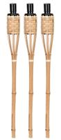 Esschert Design Fakkels 62.6 cm 3 Stuks Bamboe - thumbnail
