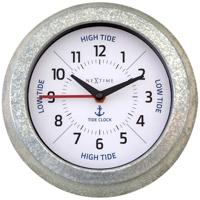 NeXtime NE-4321WI Tide Getijdenklok 22 cm Wit/Metaal - thumbnail