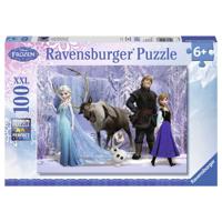 Ravensburger disney frozen: in het rijk van de sneeuwkoningin, 100st. - thumbnail