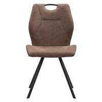 Eetkamerstoel Jesse - cognac - Leen Bakker - thumbnail