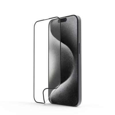 Hama 00222737 Screenprotector (glas) Apple iPhone 15 Pro 1 stuk(s) Krasvast, Anti-vingerafdruk