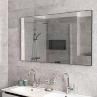 Ben Gravite spiegel 120x70cm mat zwart - thumbnail