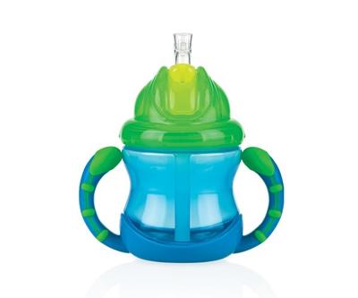 Nuby Drinkbeker Flip-it Anti-lek 240 Ml Blauw Nuby Drinkbeker Flip-it Anti-lek 240 Ml Blauw