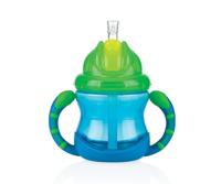 Nuby Drinkbeker Flip-it Anti-lek 240 Ml Blauw - thumbnail