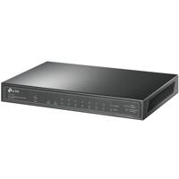TP-Link 10-poorts gigabit PoE + switch, 8 PoE + poorten, 1 RJ45-poort, 1 SFP-sleuf, 802.3at / af, 63 W PoE-voeding, stalen behuizing (TL-SG1210P) - thumbnail