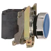 Schneider Electric XB4BA61 Harmony XB4BA61 Druktoets Bedieningsknop vlak 1 knop Blauw Druk-ontgrendeling 1 stuk(s) - thumbnail