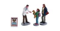 Kerstfiguur Charley the vet set of 4 LEMAX - Lemax - thumbnail