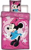 Disney Minnie Mouse Dekbedovertrek Stars - 140 x 200 cm - Polyester - thumbnail
