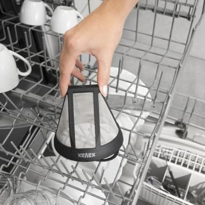 Xavax Permanente Filter Voor Koffiezetter Koffiefilter-vervanging Maat 4 Zw
