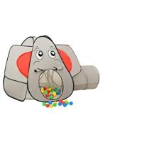 VidaXL Kinderspeeltent olifant 174x86x101 cm grijs - thumbnail
