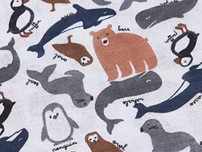 Jollein Doeken 2 st hydrofiel Polar 115x115 cm meerkleurig