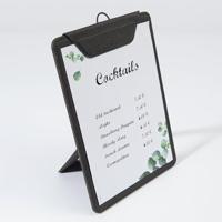 Sigel KB111 Menuklembord DIN A5 Antraciet (b x h) 16.5 cm x 23.5 cm - thumbnail