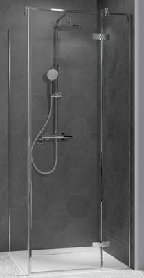 Ben Vivid zijwand voor draaideur incl. antikalk 90x200cm chroom