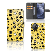 Telefoonhoesje met Naam iPhone 12 | 12 Pro (6.1") Punk Geel - thumbnail