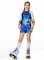 Studio 100 Roller disco Feestkostuum Kind Vrouw Uniform - thumbnail