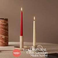 Bolsius Gotische Kaarsen 4 Stuks Soft Pearl - thumbnail