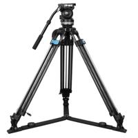 Sirui Twin-Leg Video Tripod 75mm Half-Bowl + VHS10 Professional Fluid Head - thumbnail