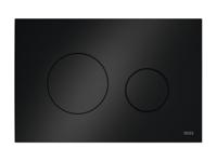 Bedieningsplaat TECE Loop Met Duospoeltechniek Zwart TECE - thumbnail