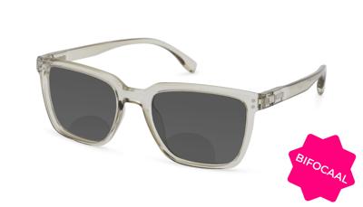 Zonneleesbril Vista Bonita Cubo XL Bifocaal-Kadushi Silver-+3.00 Zonneleesbril Vista Bonita Cubo XL Bifocaal-Kadushi Silver-+3.00