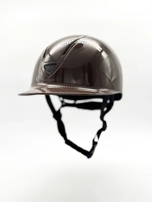 Visolde Paardrijcap bruin maat:m-l