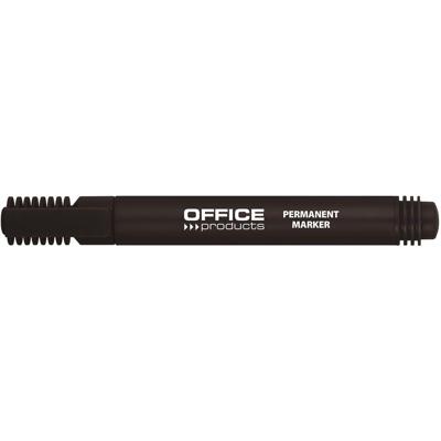 OFFICE products permanent marker 1-3 mm, rond, zwart