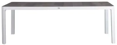 Trestino dining tuintafel gironde 220x100x74.5cm wit