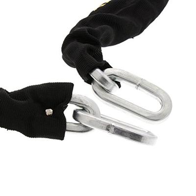 Antidiefstalketting - BURG WACHTER - SKM 6/90/NI40 - 90 cm, 6 mm gehard vierkant staal, maritiem roestvrijstalen hangslot