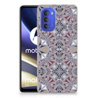 Motorola Moto G51 5G | TPU | Siliconen hoesje | Flower Tiles - thumbnail