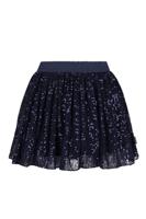B.Nosy winter mesh rok meisjes - navy blauw - River - pailletten - thumbnail
