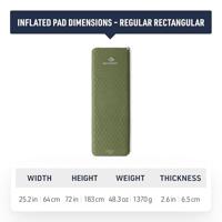 Sea To Summit Camp Plus 640 mm 1830 mm Olijf - thumbnail