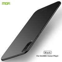 Voor Huawei Honor Play 3 MOFI Frosted PC ultradun hard case (zwart) - thumbnail
