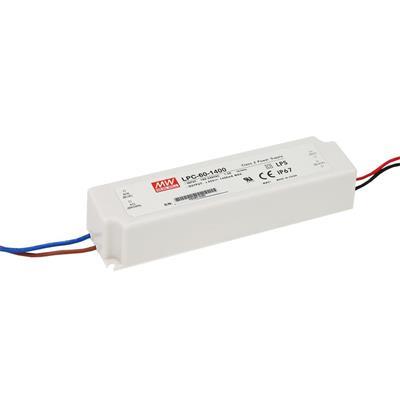 MEAN WELL LPC-60-1050 LED-driver Constante stroomsterkte 50.4 W 1.05 A 9 - 48 V/DC Niet dimbaar, Overbelastingsbescherming 1 stuk(s) MEAN WELL LPC-60-1050 LED-driver Constante stroomsterkte 50.4 W 1.05 A 9 - 48 V/DC Niet dimbaar, Overbelastingsbescherming 1 stuk(s)