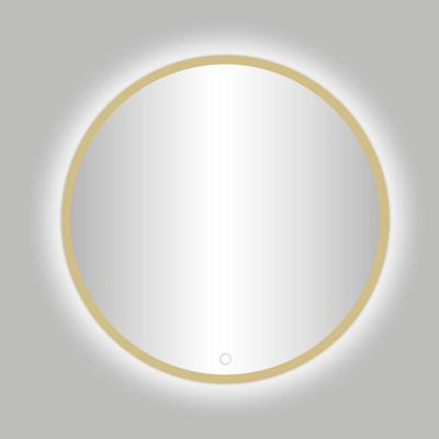 Best Design Badkamerspiegel Venetië Nancy LED Verlichting 120x120 cm Rond Mat Goud Best Design Badkamerspiegel Venetië Nancy LED Verlichting 120x120 cm Rond Mat Goud
