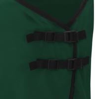 VidaXL Paardendeken volledig donkergroen polyester - thumbnail