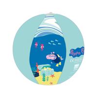 Happy people strandbal Peppa Pig 29 cm blauw - thumbnail