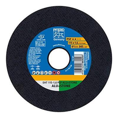 PFERD TOOLS EHT 115-1,6 PSF ALU+STONE 61818021 Doorslijpschijf recht 115 mm 25 stuk(s) Aluminium, Non-ferrometaal, Titanium, Titaniumlegering, Gietijzer, PFERD TOOLS EHT 115-1,6 PSF ALU+STONE 61818021 Doorslijpschijf recht 115 mm 25 stuk(s) Aluminium, Non-ferrometaal, Titanium, Titaniumlegering, Gietijzer,