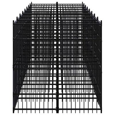 Hondenkennel 14,75 m² staal