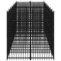 Hondenkennel 14,75 m² staal - thumbnail