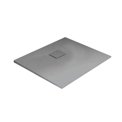 Douchebak AquaSplash Naxos SMC 90x90 cm Stone-look Mat Grijs Aquasplash