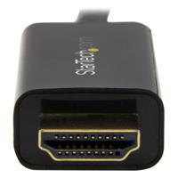 DisplayPort naar HDMI Kabel Startech DP2HDMM2MB (2 m) Zwart - thumbnail