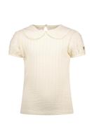 Le Chic Zomer top meisjes Off wit - gebreid - Narlys - thumbnail