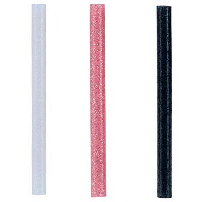 Rapid Lijmpatronen gekleurd | Glitter wit, zwart en roze | 7 mm x 90 mm | 36 stuks | Blister - 5001422